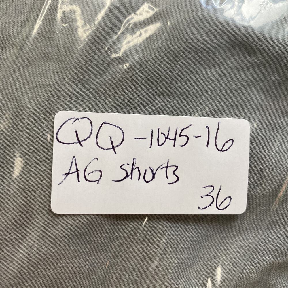 AG Wanderer Slim Shorts Mens 36x9 Gray Stretch Casual Chino Flat Front - Picture 14 of 14